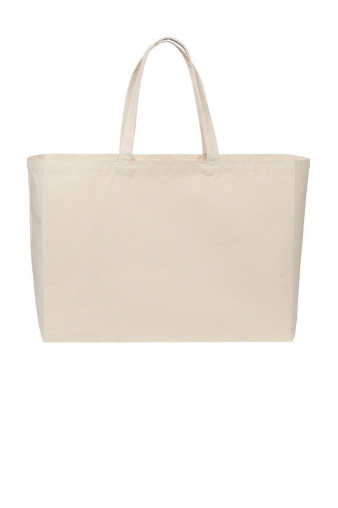 Port Authority Cotton Canvas Jumbo Tote