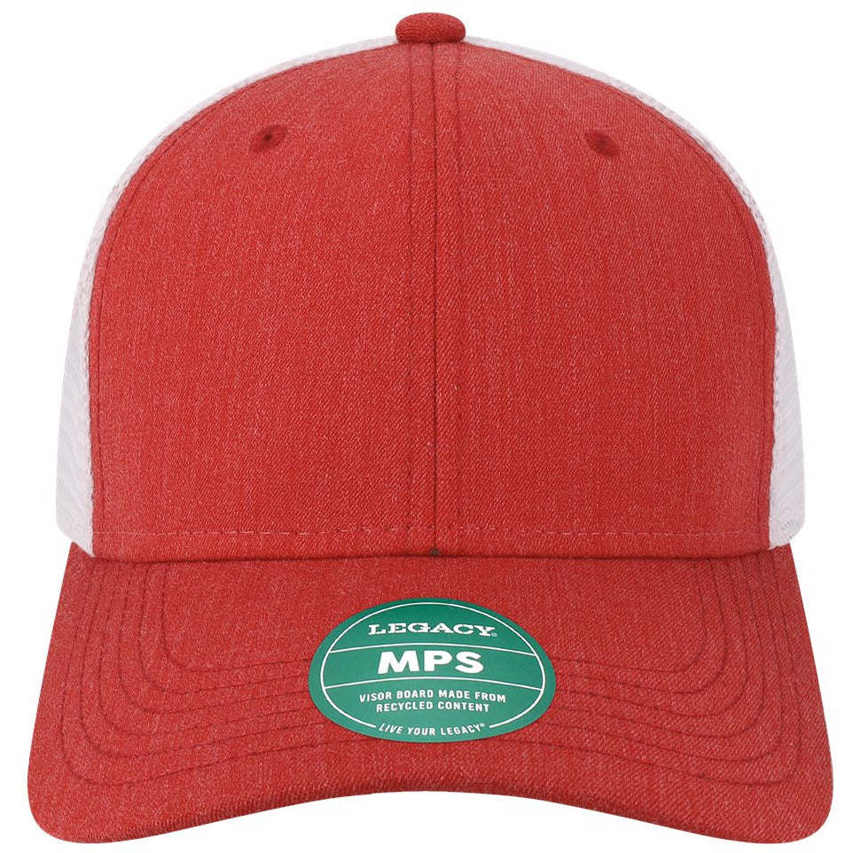 Melange Scarlet/ White