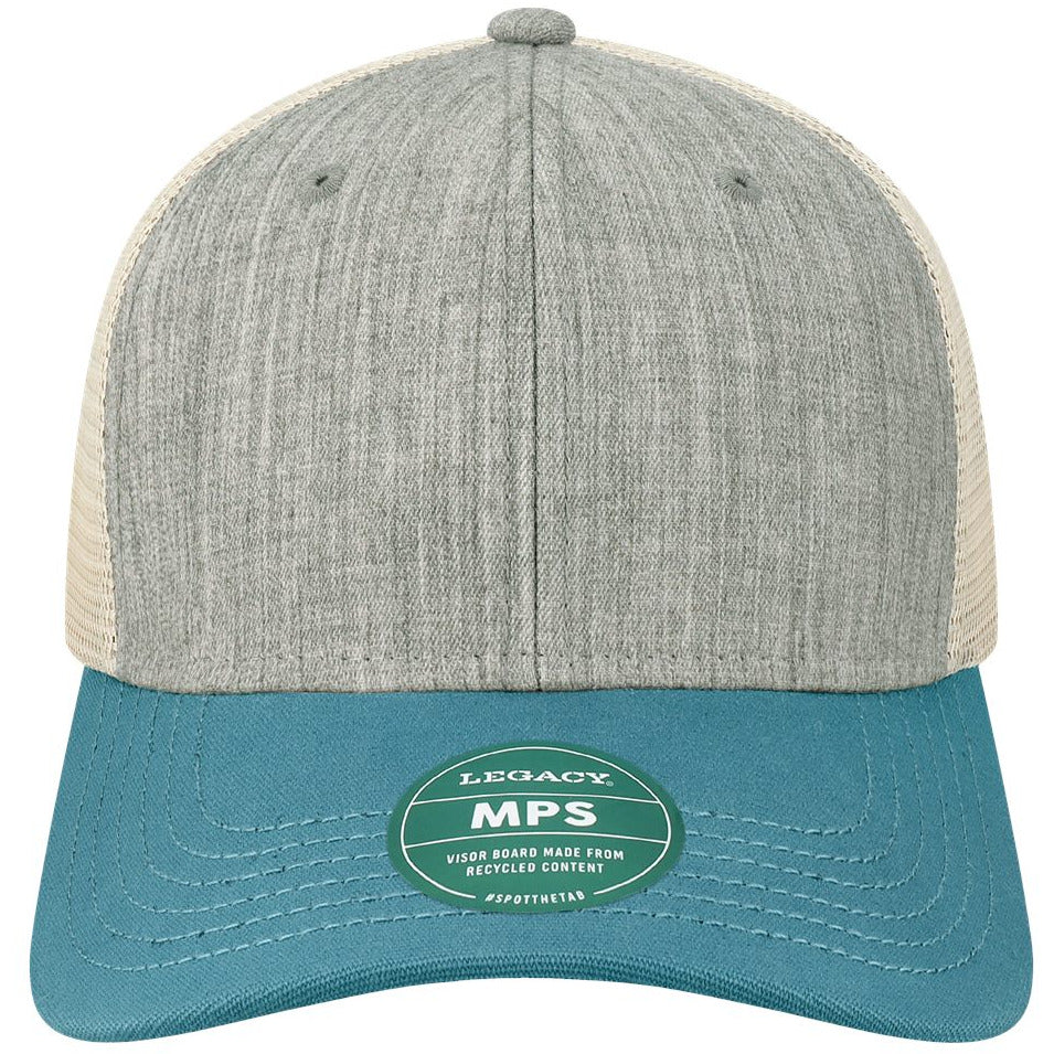 Melange Grey/ Pacific Blue/ Stone