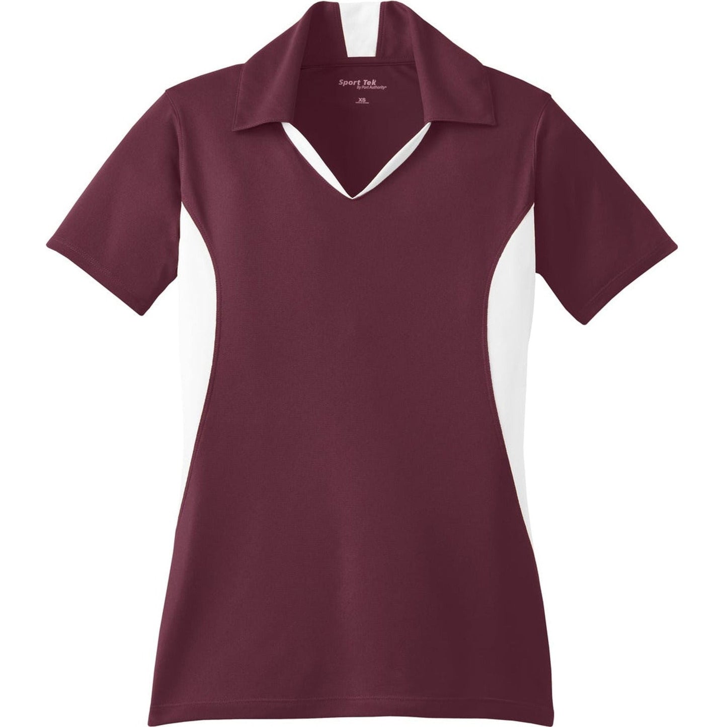 Maroon/ White