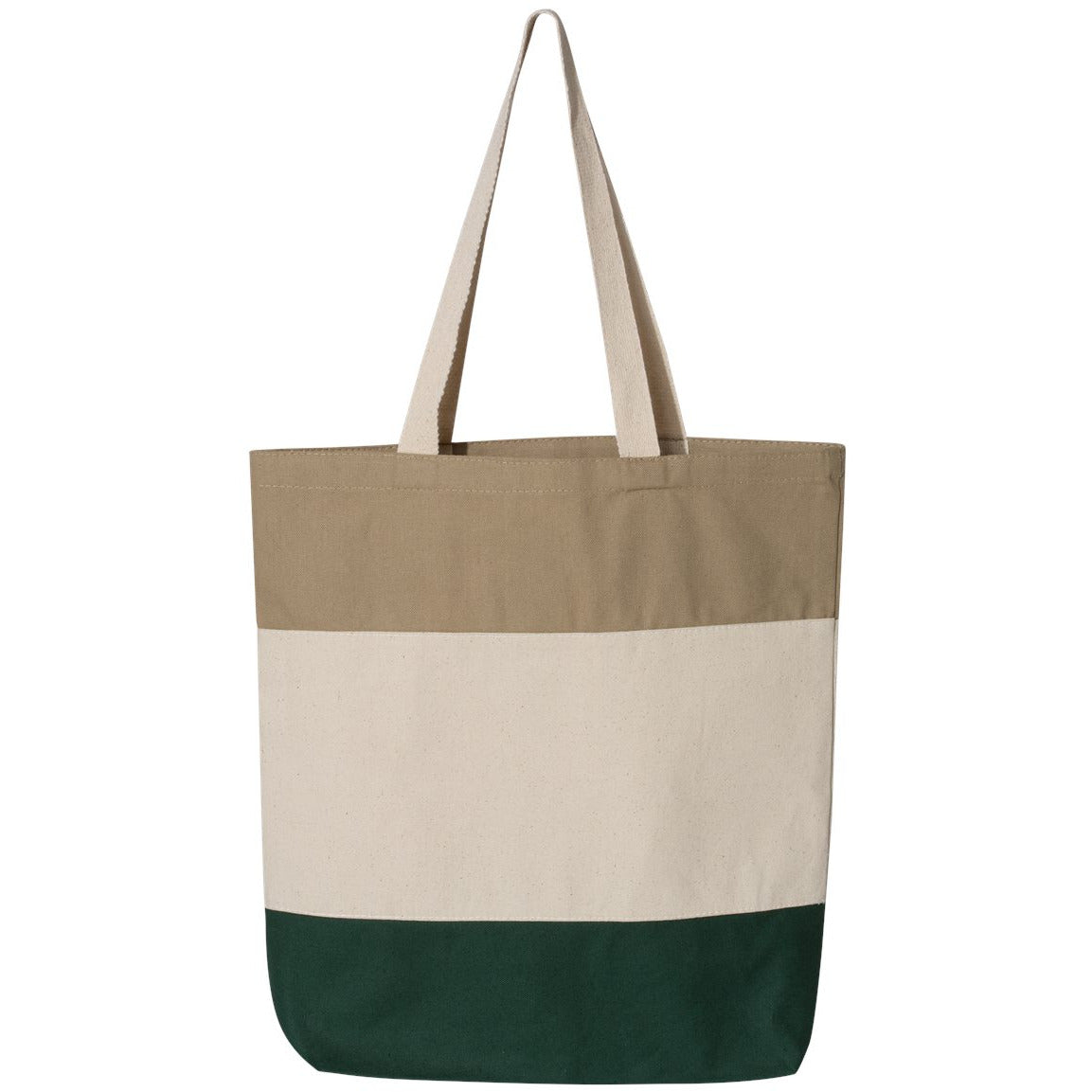 Q-Tees 11L Tri-Color Tote