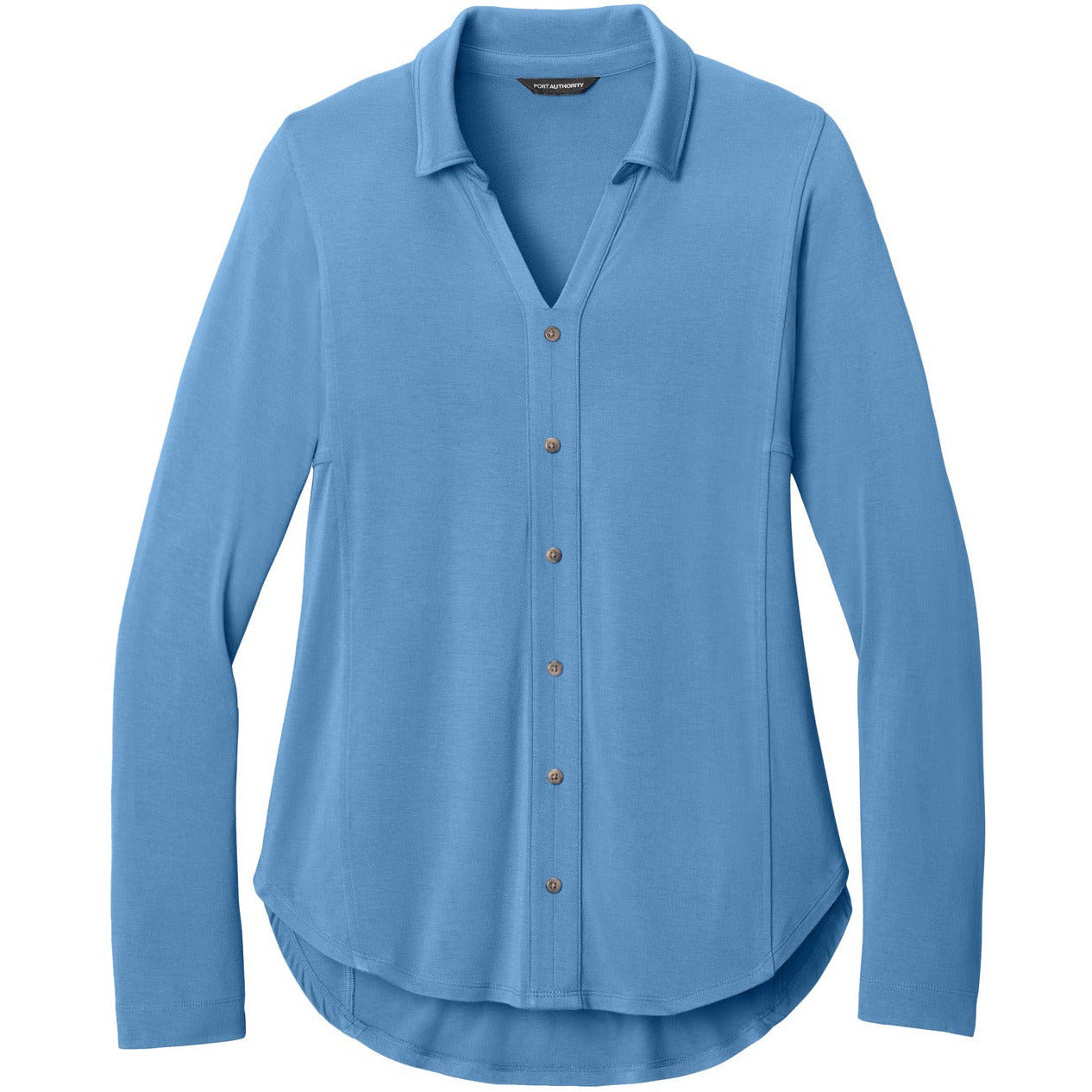 Port Authority Women's Luxe Knit Button Tunic