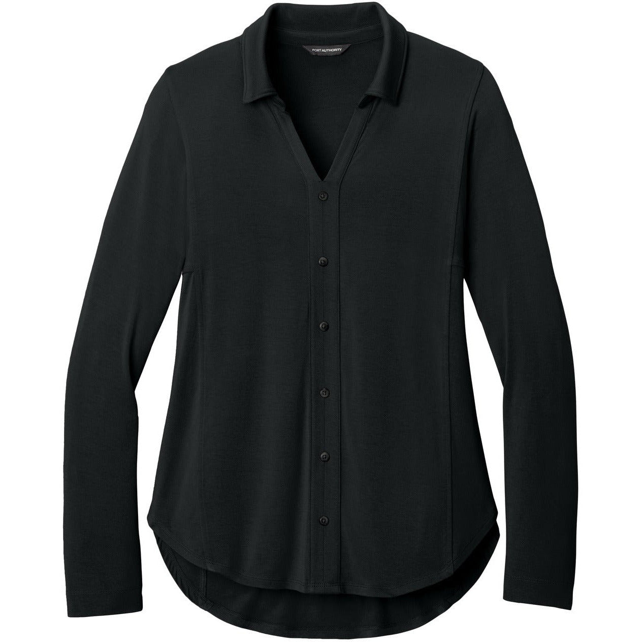 Port Authority Women's Luxe Knit Button Tunic