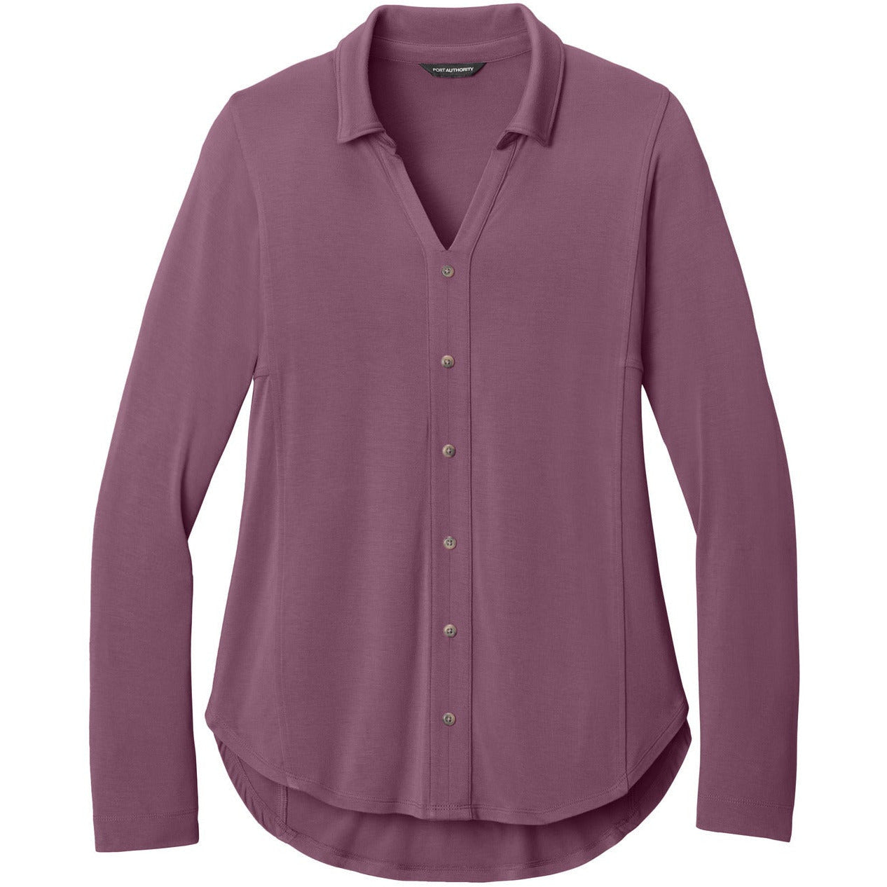 Port Authority Women's Luxe Knit Button Tunic