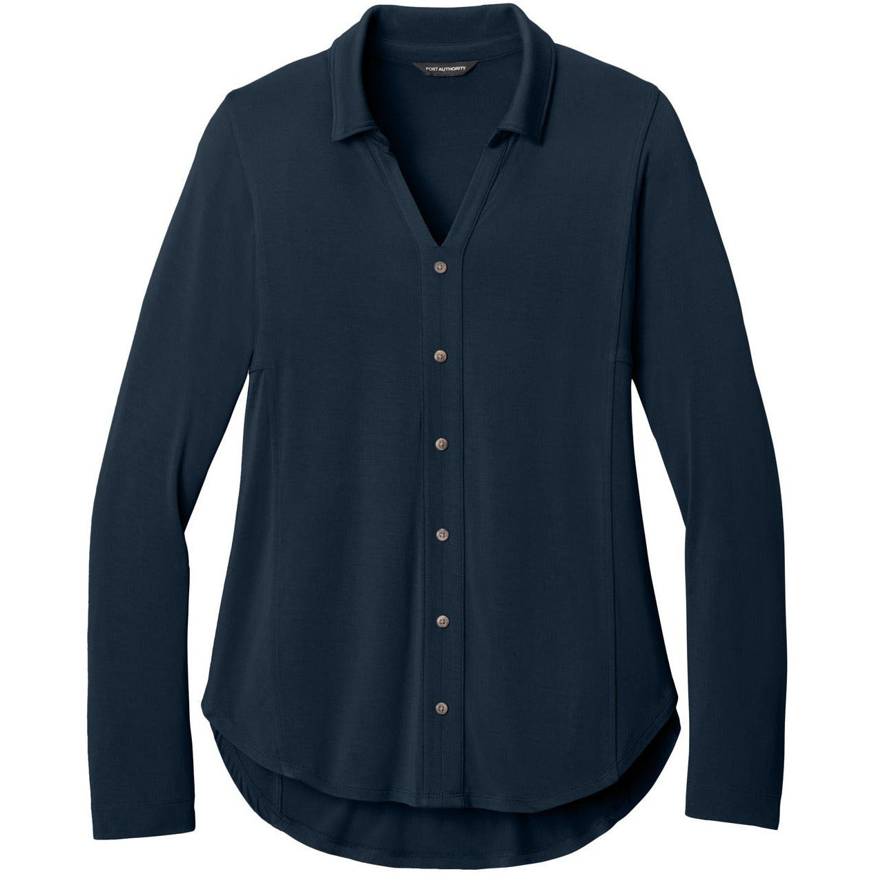 Port Authority Women's Luxe Knit Button Tunic