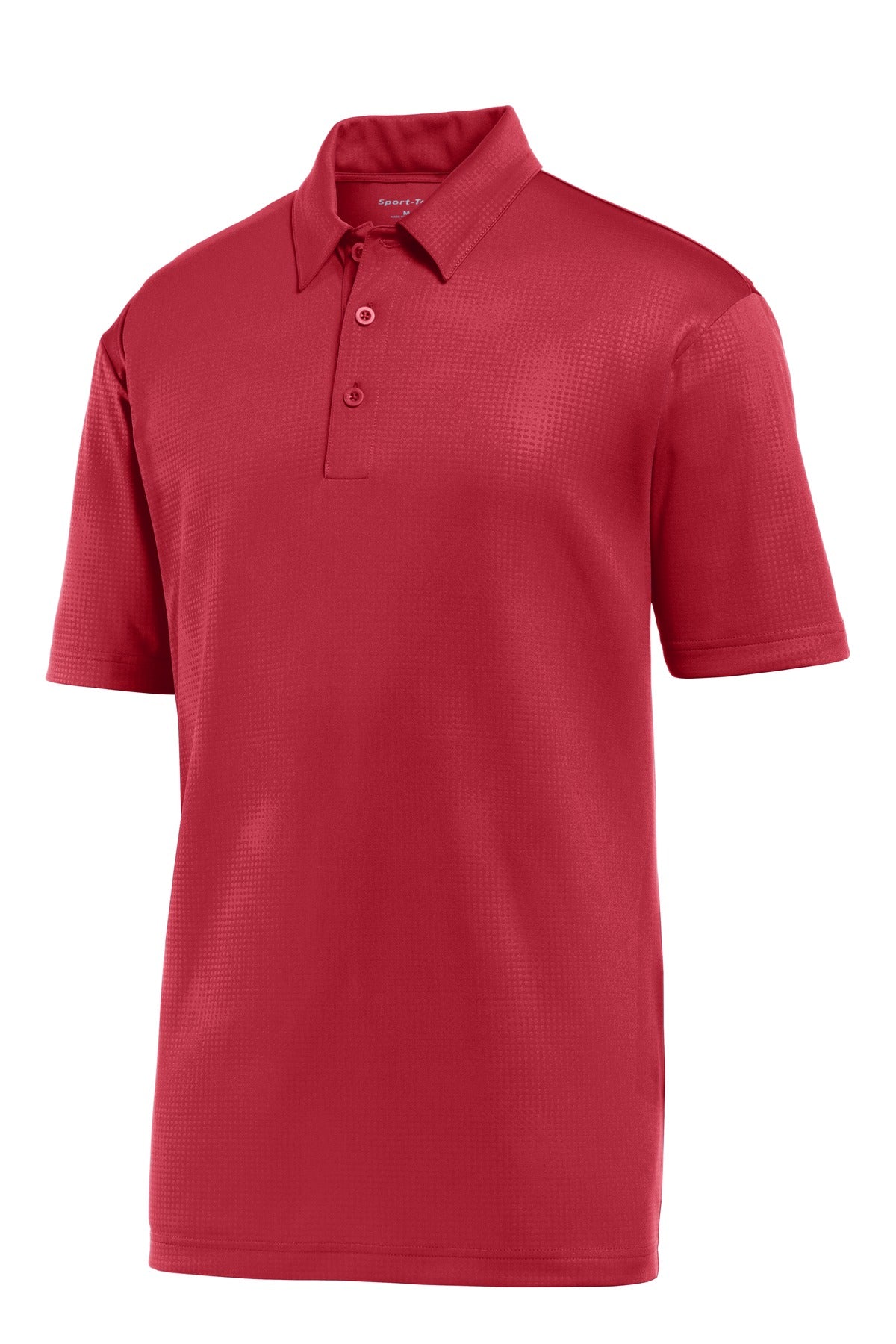 Sport-Tek Embossed PosiCharge Tough Polo