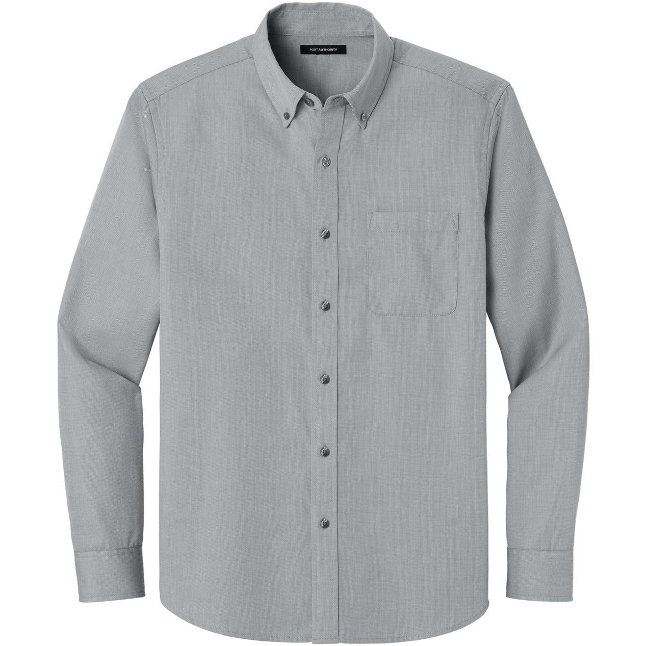 Port Authority Long Sleeve Nailhead Easy Care Shirt