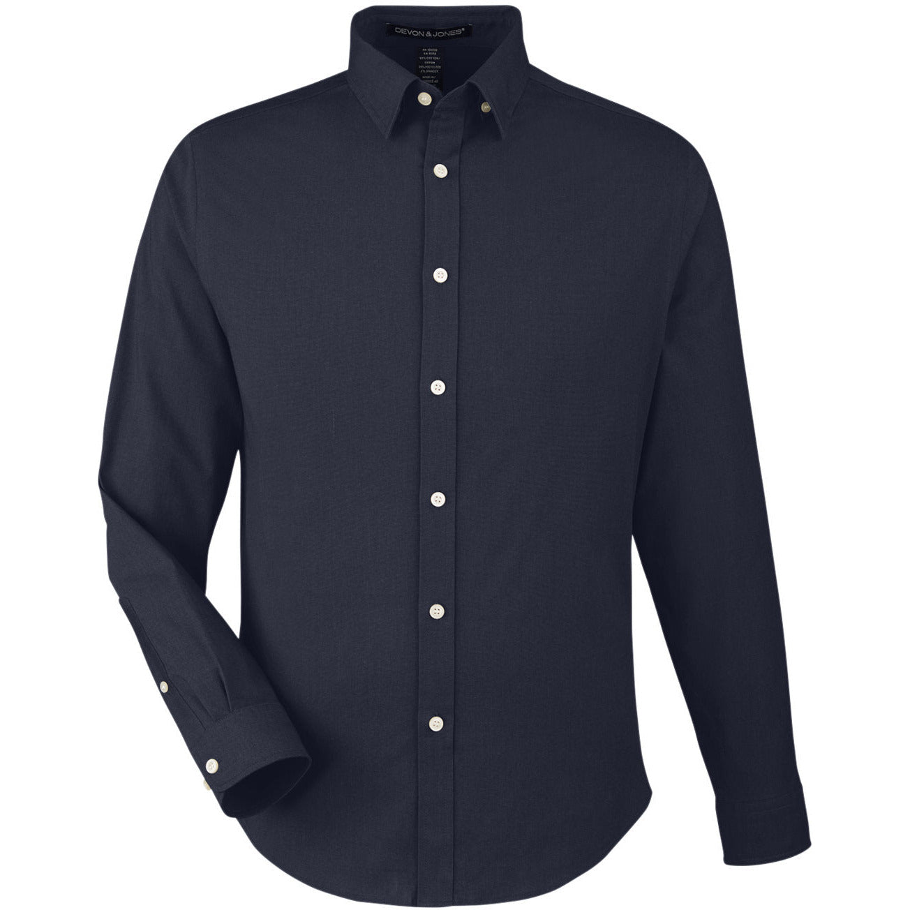 Devon & Jones Men's CrownLux Performance® Spencer Poplin Dress Shirt